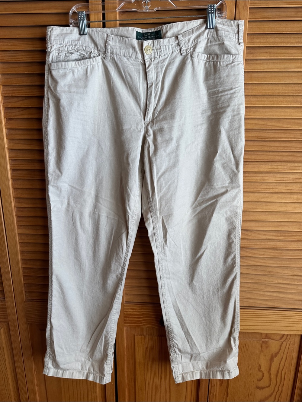 Ralph Lauren Light Beige Women's Chino Pants